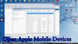 How to fix "Apple mobile device service not started error"