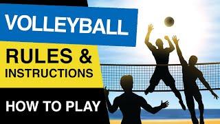  Volleyball Rules : How to Play Volleyball : The Rules of Volleyball EXPLAINED!