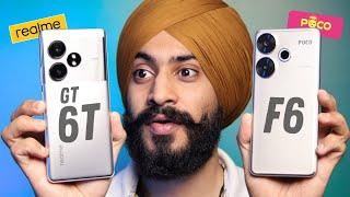 Most Powerful Phone Under ₹30,000 | POCO F6 vs Realme GT 6T |