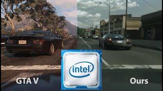 Intel LOGRA GRAFICOS fotorrealistas en GTA V