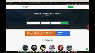 How to create a classified ads website. Site Builders. Wordpress.