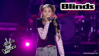 Nina Chuba -"Ich hass dich" (Rosalie) | Blinds | The Voice Kids 2024