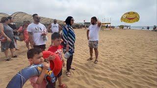 ПЛЯЖ В СИДЕ. ДОЛГО МЫ ТУТ НЕ ЗАДЕРЖАЛИСЬ. LİNDA SUNNY BEACH