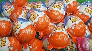 KINDER JOY UNPACKING | 500 Kinder Surprise Eggs / ASMR Satisfying video / A Lot of Candy #2