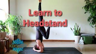 Learn to Headstand | Supported & Tripod | KelsYogi