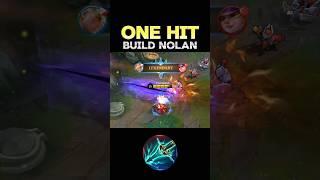  WATCH THIS - BEST BUILD NOLAN 2024(ONE HIT) ~ MLBB  #mobilelegends #onehitbuild #nolan #shorts