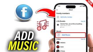 How to Add Music to Facebook profile - Full Guide