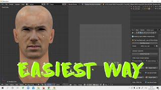 How to install NEW PES Face Hair Modifier v1.93.6b on Blender 2.79