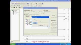 Download Program to PLC Mitsubishi