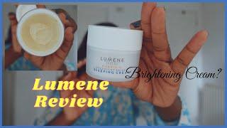 SO I TRIED… THE LUMENE OVERNIGHT BRIGHTENING SLEEPING CREAM | Testing Skincare Review #lumene