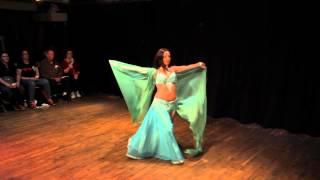 Veil Belly dance to "Wishful Thinking" ~ Sira Bellydancer NYC