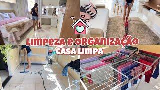 ROTINA COM A CASALIMPEZA E ORGANIZAÇÃO #casalimpa #limpeza