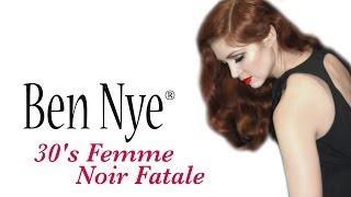 Ben Nye's 30's Femme Noir Fatale