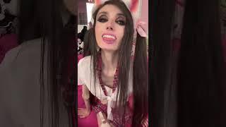 Eugenia Cooney Licking The Screen (7-16-23) #tiktok #shorts
