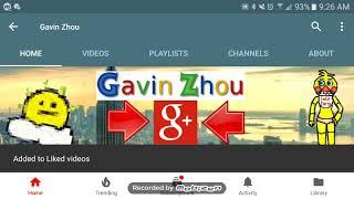Go subscribe to Gavin Zhou 