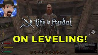 HOW TO LEVEL BUILDING SKILLS PROPERLY-  SOLO LIFE IS FEUDAL MMO #12