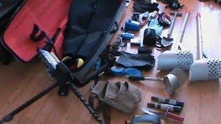 Canadian Treasure Hunter Road Trip, All my Gear