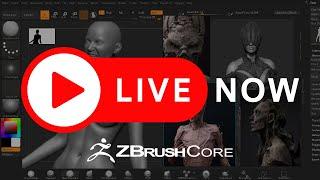 ZBRUSH CORE LIVE STREAM: PART 1