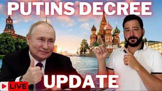 Putins Immigration Decree Update Official List Of Countries Welcome