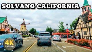 [4K] Drive Tour in Solvang California#subscribe #drivetour #4k #denmark #usa #youtube