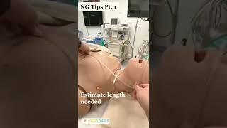 Ng tube insertion #education #art #viral #knowledge #medical