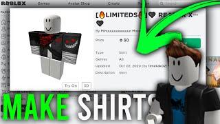 How To Make A Shirt In Roblox (Full Guide) | Make Your Own Roblox Shirt EASILY