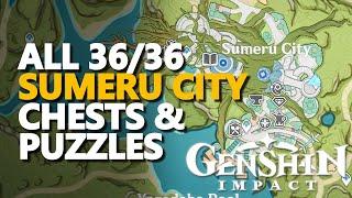 All Sumeru City Chests Genshin Impact