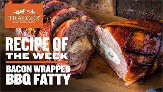 Bacon Weave BBQ Fatty | Traeger Wood Pellet Grills