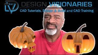 Siemens NX - How to Create a Pumpkin in NX Tutorial - Swept - BIM - Halloween - Sketch