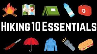 Pack These 10 Things for Every Hike! (10 Essentials of Hiking and Backpacking)