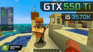 Minecraft 1.21 Iris | GTX 550 Ti + i5 3570K | Chunks