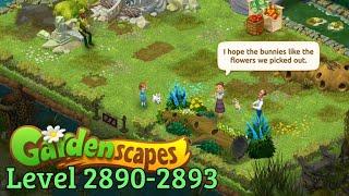 Gamehack Gardenscapes Level 2890-2893