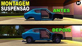 INICIANDO MONTAGEM DO SATSUMA PARTE DA SUSPENSÃO MY SUMMER CAR