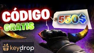  CODIGO PROMOCIONAL Key-Drop NOVIEMBRE de 2024 l 0.55$ Gratis en Key-Drop l Free Money