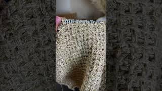 ТВИДОВЫЙ УЗОР СПИЦАМИ процесс создания жилета️ #вязаниеспицами #crochet #knitting #вязание