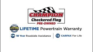 Champion Checkered Flag Pre-Owned