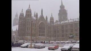 The Houses of Parliament | Big Ben in the snow | London in the Snow | TN-SL-037-045