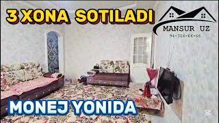 3 XONA SOTILADI MONEJ YONIDA #xorazm #shuxdil #urganch #arzonuylar #urdu #darital #kuvartiralar