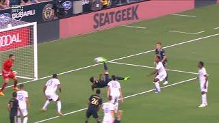 Julian Carranza scores with BICYCLE KICK for Philadelphia Union | ESPN FC