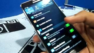 Samsung Galaxy Note 3 Interface Start Up and Demo