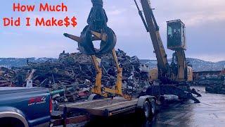 What I Got For Scrap Steel Will Surprise You! Scrap Metal Prices B.C