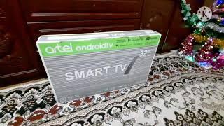 Распакуем и устанавливаем телевизора ARTEL smart tv 32