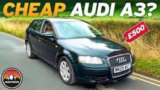 I BOUGHT A CHEAP GREEN OVER TAN AUDI A3 FOR £500!