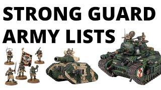 Five Strong Astra Militarum Army Lists - What's Winning for Imperial Guard?