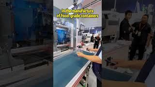 In the manufacture of food-grade containers.#machine #container #plastic #toys