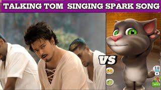 Spark Tamil Song Vs Talkingtom | The GOAT| Thalapathy vijay movie song