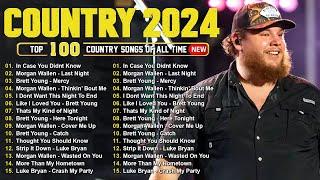 Country Music Playlist 2024  Luke Combs, Chris Stapleton, Kane Brown, Morgan Wallen, Jason Aldean