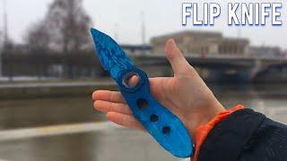 Как сделать нож Flip knife|VORTEX