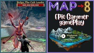 Evil Lands : New Map 8 | All Boss | Map 8 Review | Final Boss-444,444 #epicgammer #evillands