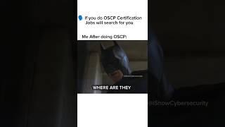 Reality of OSCP Certification for Job #oscp #cybersecurity #ethicalhacking